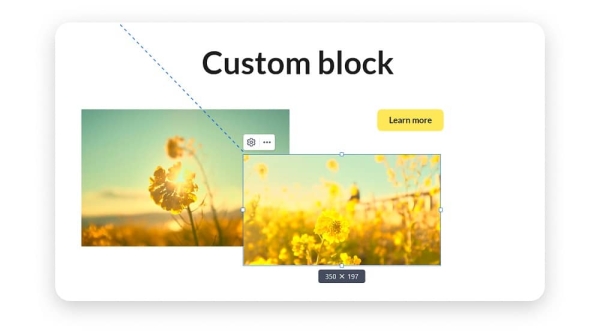 Как создать свой сайт не по шаблону — Weblium добавили функцию Flex block. Рассказываем как это работает Как создать свой сайт не по шаблону — Weblium добавили функцию Flex block. Рассказываем как это работает