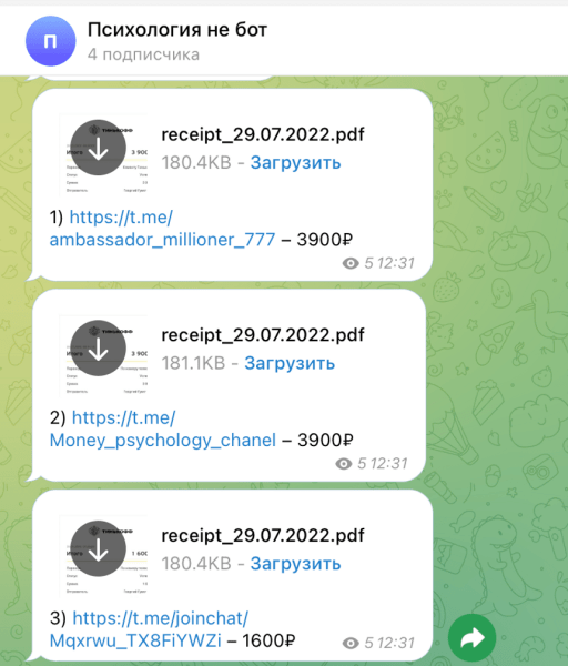 
                    Продвижение эксперта в Телеграме. Продали на 309к при вложениях 41к            