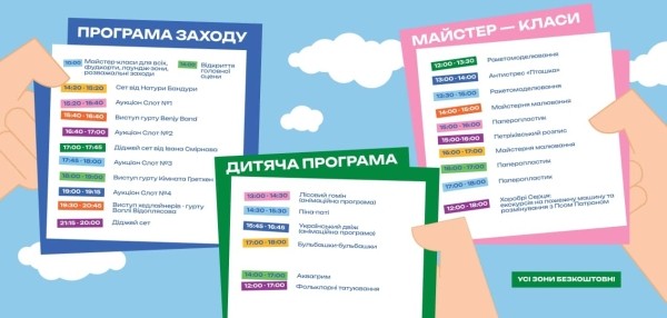 Креативный кейс от агентства «Айдилерс» первого open air фестиваля за период полномасштабного вторжения Креативный кейс от агентства «Айдилерс» первого open air фестиваля за период полномасштабного вторжения