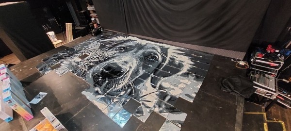 
                    Как мы установили рекорд России, собрав самый большой конструктор из 221 тысячи кубиков            