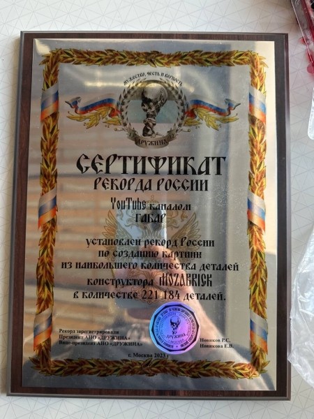 
                    Как мы установили рекорд России, собрав самый большой конструктор из 221 тысячи кубиков            