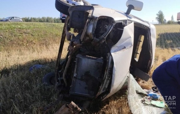 В Татарстане в ДТП попал микроавтобус с белорусами