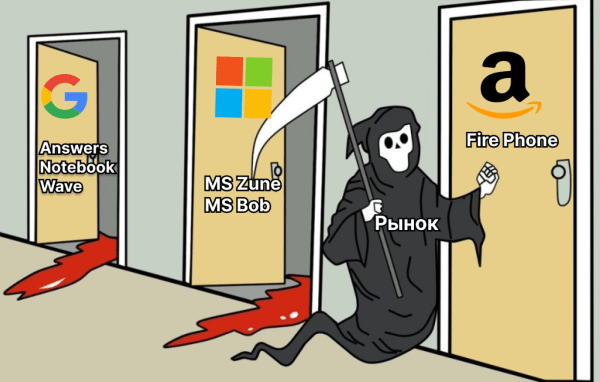 Провальные стартапы техногигантов: как не повторить ошибки Google, Microsoft и Amazon
Провальные стартапы техногигантов: как не повторить ошибки Google, Microsoft и Amazon