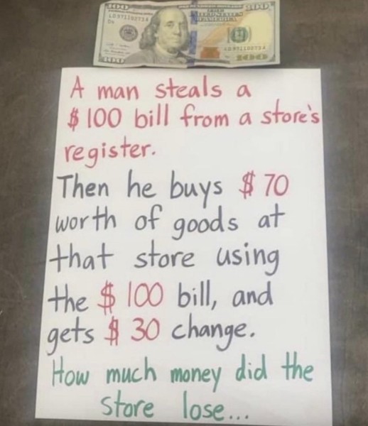 В сети завирусилась загадка о воровстве. Миллионы пытались, но не смогли ее решить