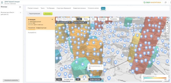 
                    Геоаналитика  в 2024 году. Какие сервисы доступны для оценки локации в России и СНГ? Инсайды            