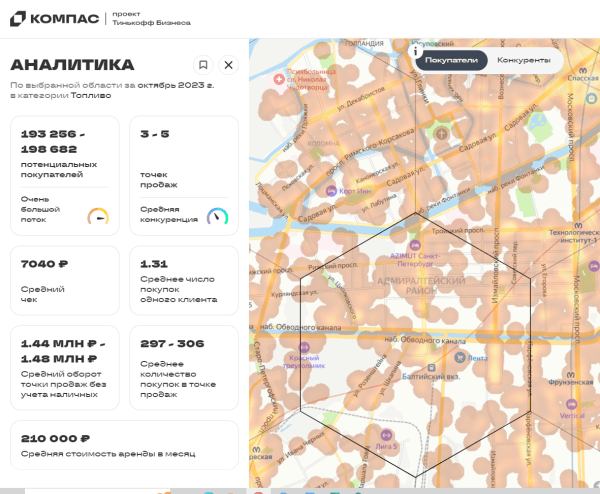 
                    Геоаналитика  в 2024 году. Какие сервисы доступны для оценки локации в России и СНГ? Инсайды            