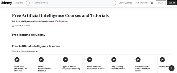8 бесплатных курсов по искусственному интеллекту