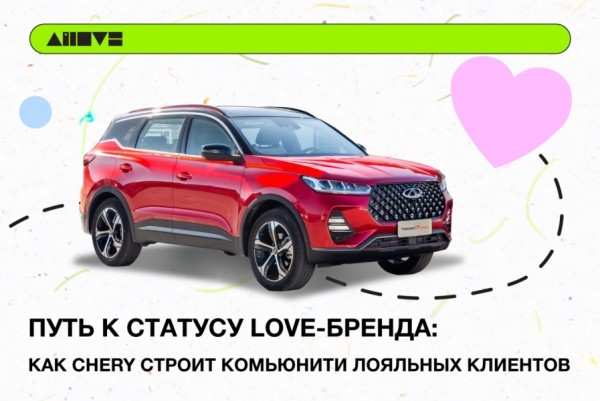 Кейс Ailove и Chery: как создать love-бренд с помощью UGC-контента