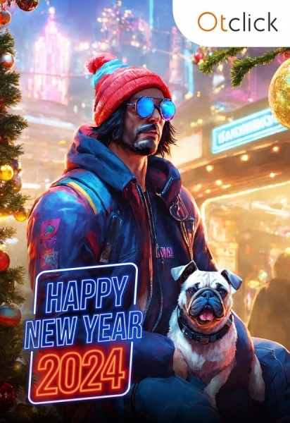 С Новым годом! Встречаем 2024-ый с лидерами рекламной индустрии С Новым годом! Встречаем 2024-ый с лидерами рекламной индустрии