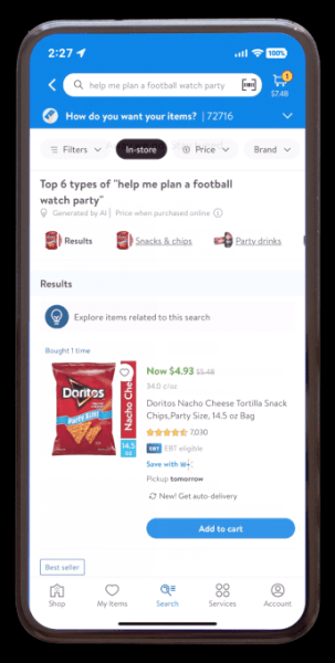 Walmart взялся за ИИ: какие технологии внедряет крупнейший ретейлер для покупателей и сотрудников