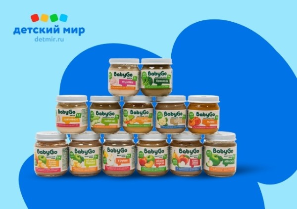 «Детский мир» создал свой бренд детского питания 
